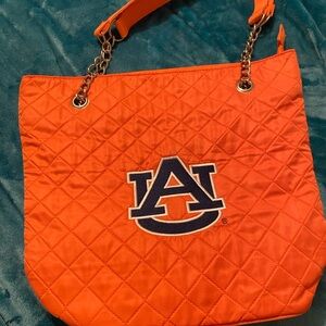 University of Auburn Quilted Purse with Logo